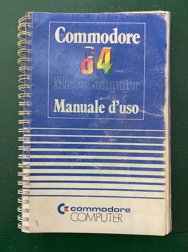 Commodore manuale uso - commodore, 64
