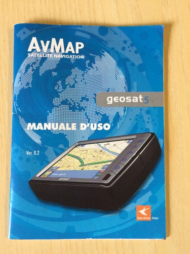 Avmap geosat manuale - 5, d'uso