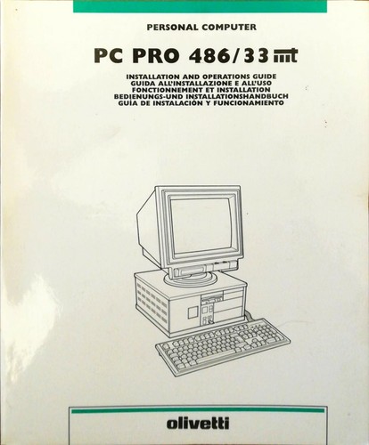 Personal computer pro 486 - computer, pc