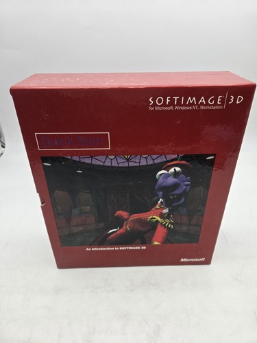 Vintage softimage - softimage, 3d