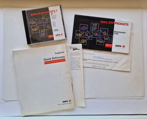 Agfa snapscan manuali driver - manuali,