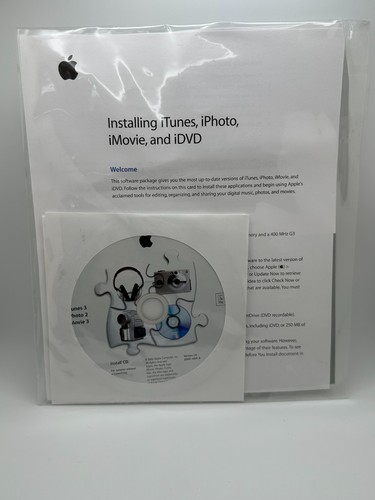 Apple ilife 2003 - 2003, cd