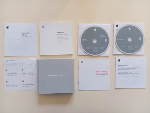 Apple macbook 6 - 10.4.6, •