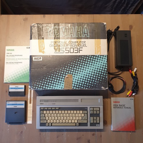 Msx yamaha yis 503f box - msx,