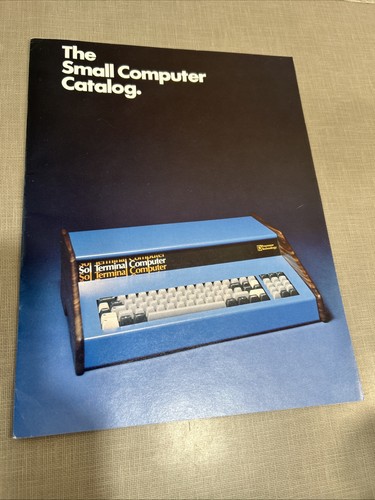 Catalogo computer sol 1977 - catalogo, sol-20
