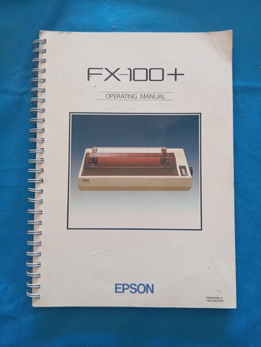Vintage epson 100 very - vintage,