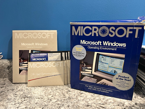 Microsoft windows - 1.03, (1986)