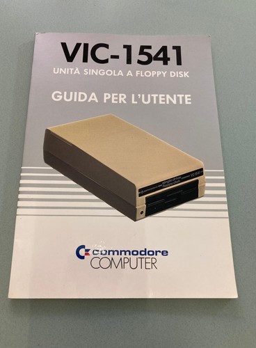 Manuale originale vic 1541 - manuale, vic-1541